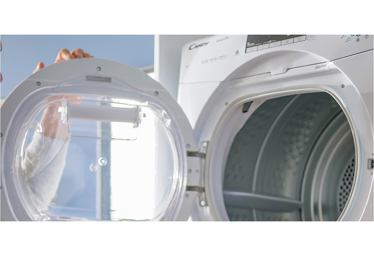 Απεικονίζεται το άνοιγμα του στεγνωτηρίου.